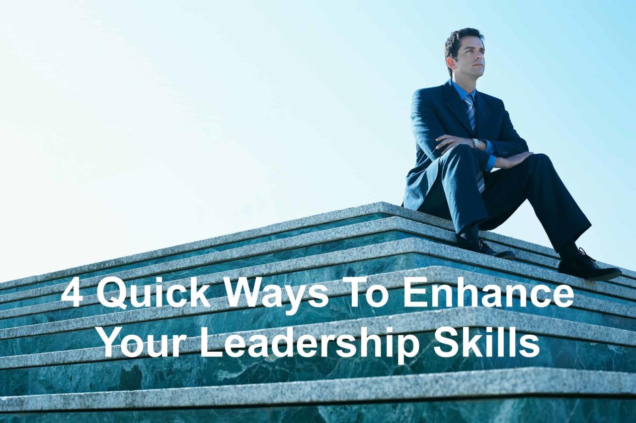 Ways To Enhance Leadership Skills In Workplace